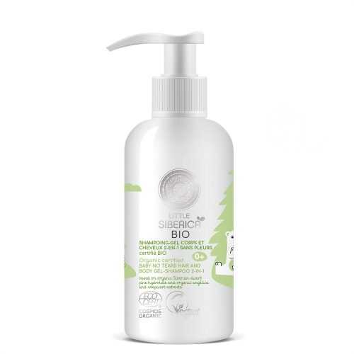 LITTLE SIBERICA Dětský gel-šampon na vlasy a tělo 2v1 bez slz 250 ml