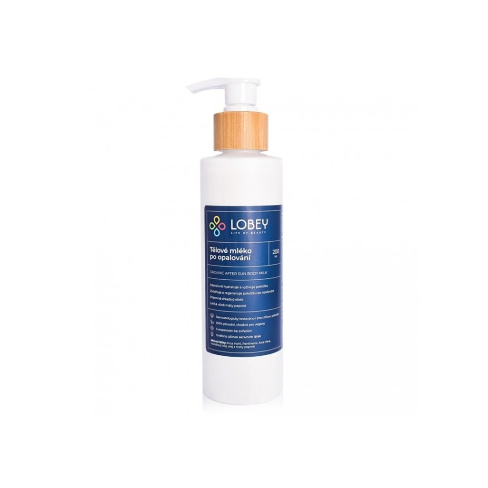 LOBEY Mléko po opalování 200 ml