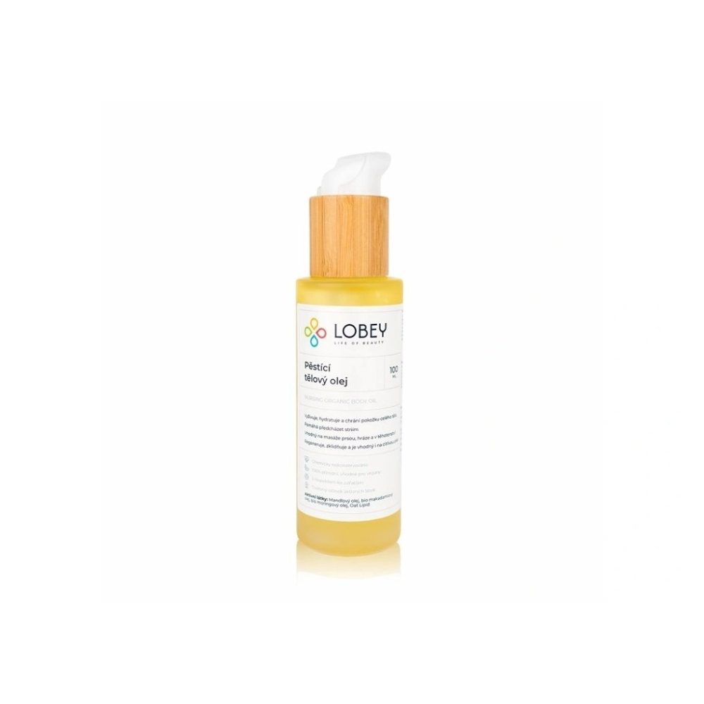 LOBEY Pěstící tělový olej BIO 100 ml
