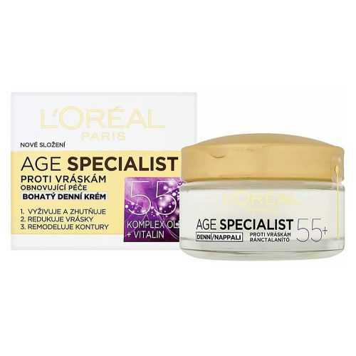 L´OREAL  Age Specialist 55+ denní krém 50 ml