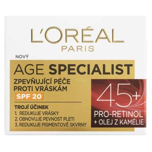 L´ORÉAL Paris Age Specialist Denní krém 45 + SPF 20 50 ml