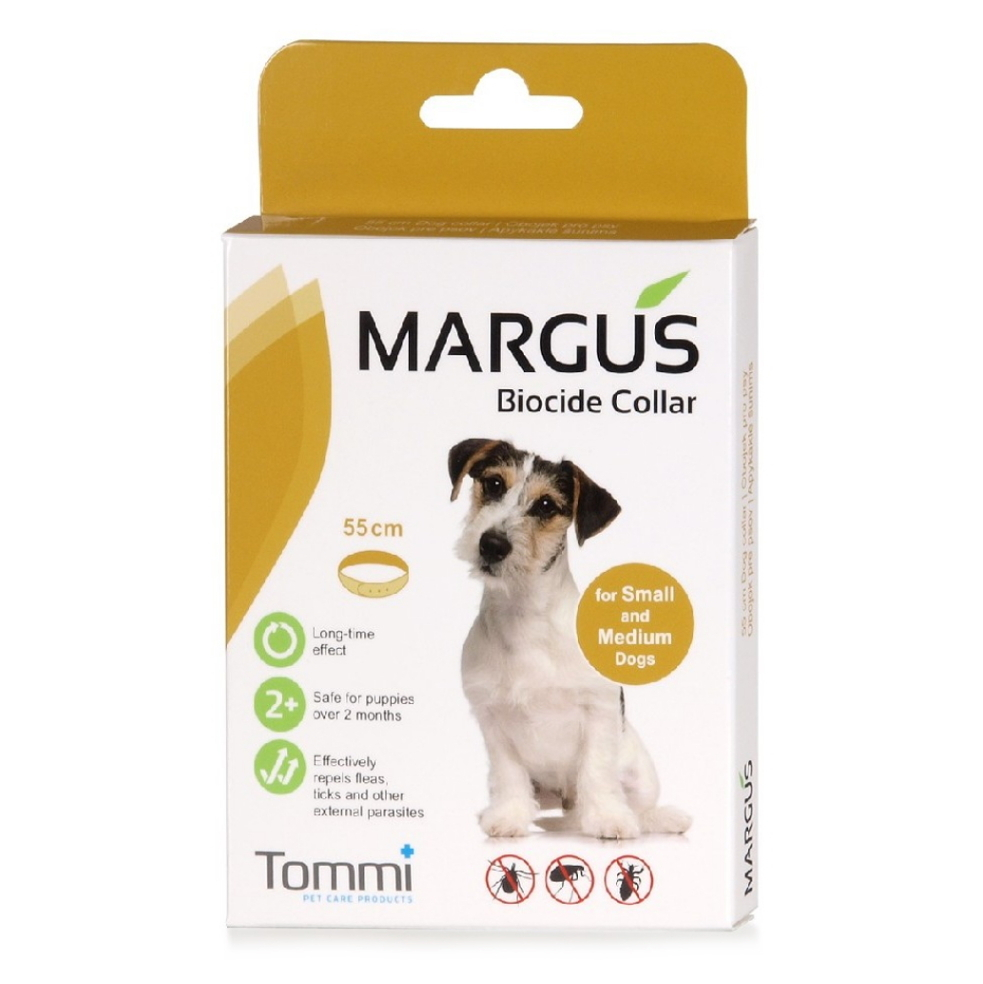 MARGUS Biocide antiparazitární obojek pes S