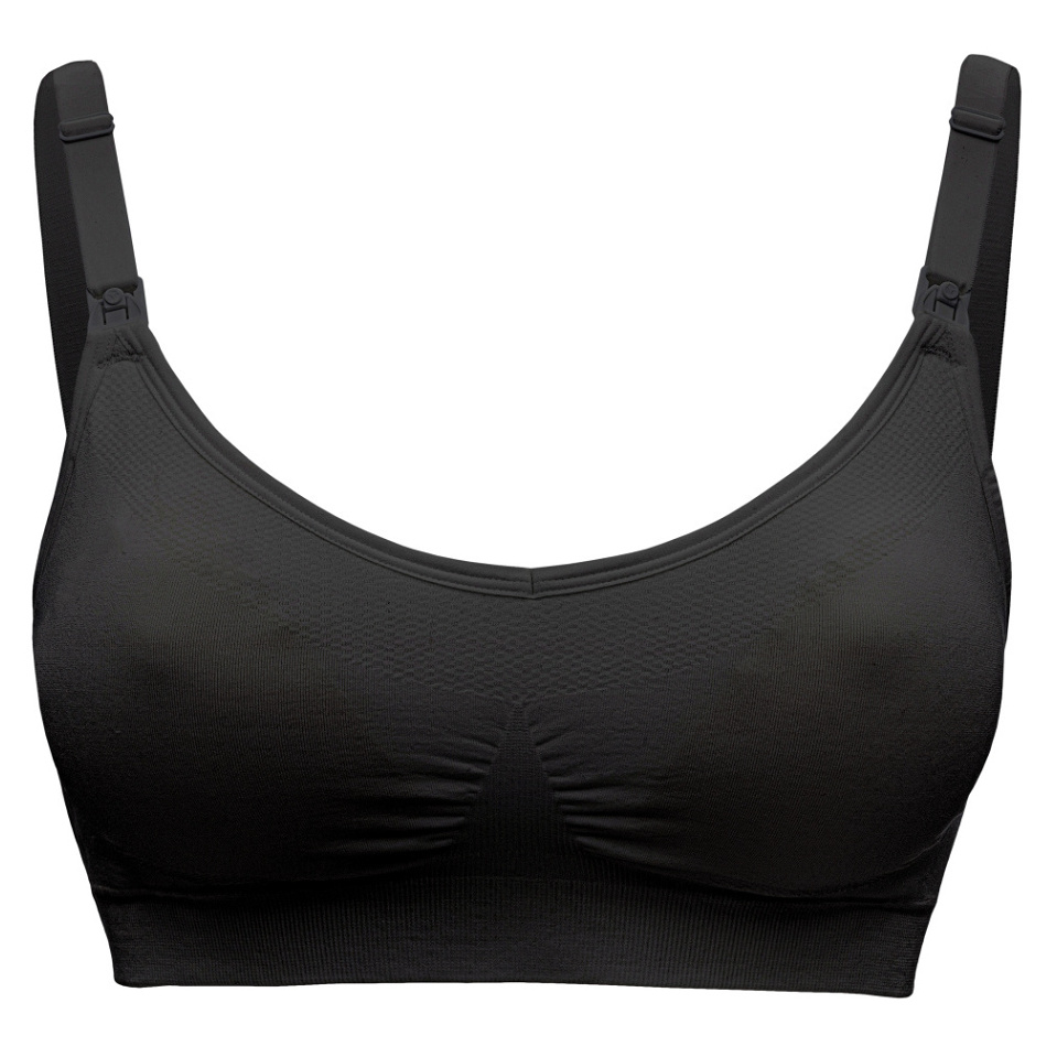 MEDELA Ultra těhotenská a kojící podprsenka Keep Cool™  L černá 1 ks