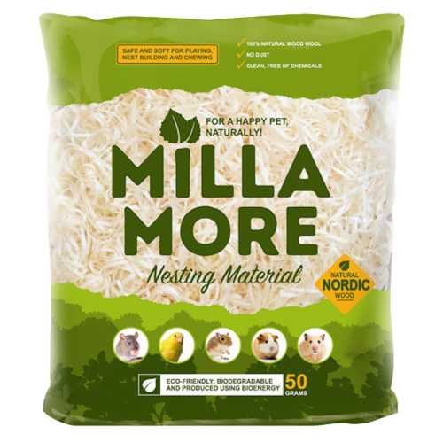 MILLAMORE Materiál na hnízda pro hlodavce osika 50 g