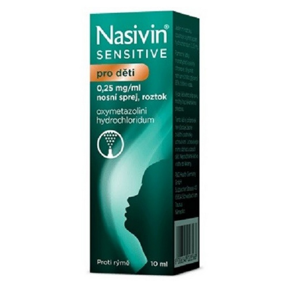 NASIVIN® Sensitive děti 0.25mg/ml  nosní sprej