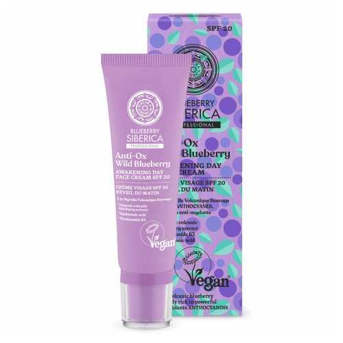 NATURA SIBERICA Blueberry Siberica Denní krém pro probuzení pleti 50 ml