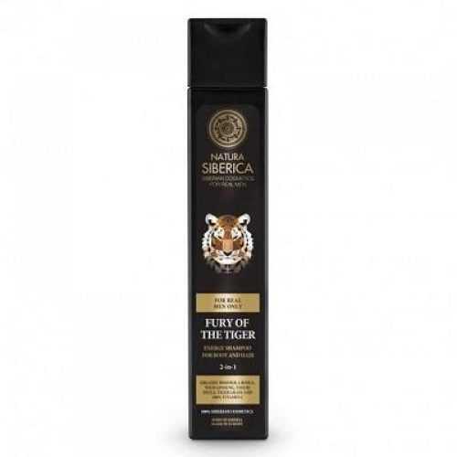 NATURA SIBERICA Šampon na vlasy a tělo 2v1 Nezkrotnost tygra 250 ml