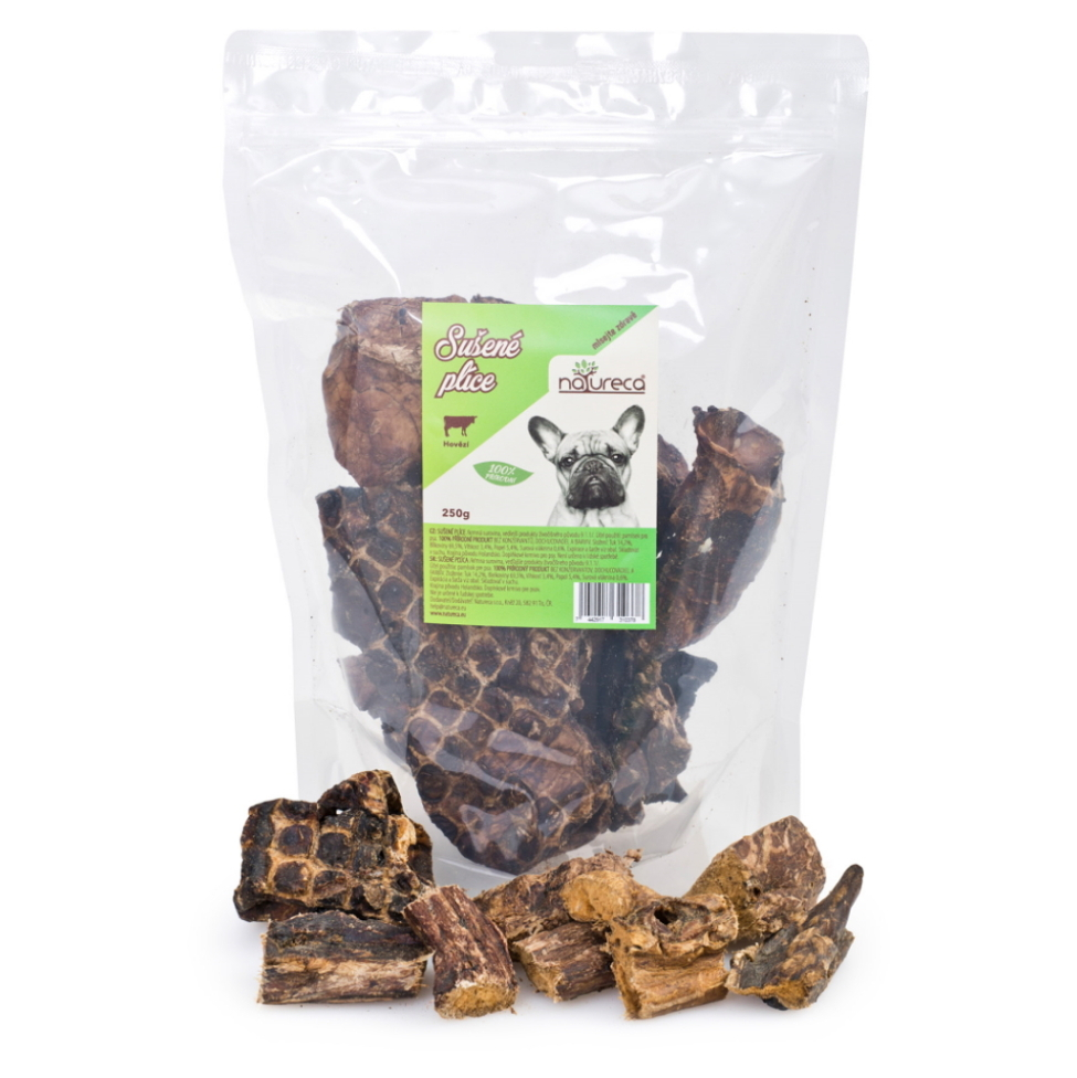 NATURECA Pochoutka hovězí plíce sušené 250 g