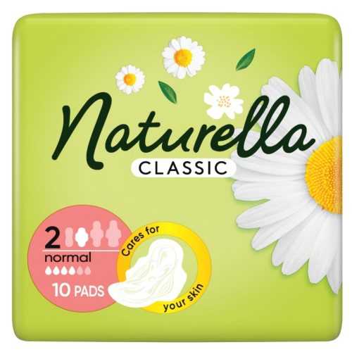 NATURELLA Classic Normal s vůní heřmánku Hygienické Vložky 10 ks