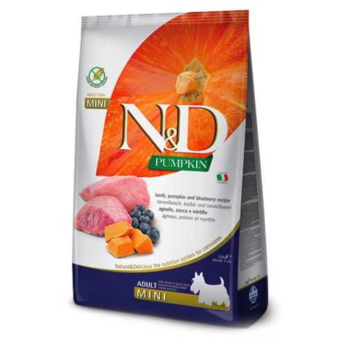 N&D Pumpkin Adult Lamb & Blueberry Adult Mini pro malá plemena psů 2