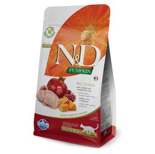 N&D Pumpkin Neutered Quail & Pomegranate pro kočky 1