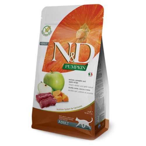 N&D Pumpkin Venison & Apple pro kočky 1