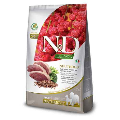 N&D Quinoa Neutered Duck & Broccoli & Asparagus pro psy 2