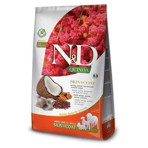N&D Quinoa Skin & Coat Herring & Coconut pro psy 2