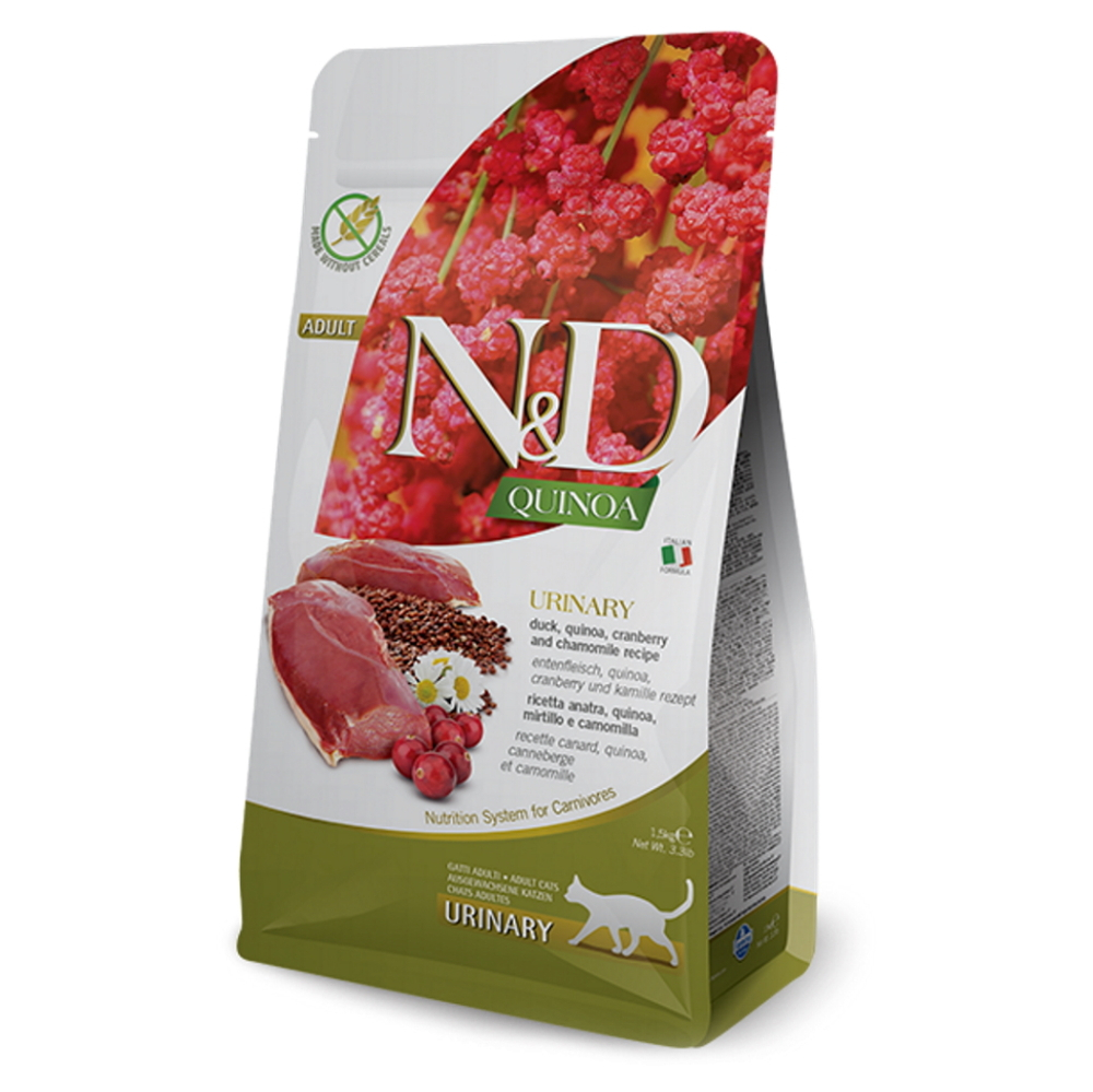 N&D Quinoa Urinary Duck & Cranberry pro kočky 1