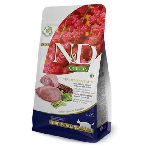 N&D Quinoa Weight Management Lamb & Broccoli pro kočky 1