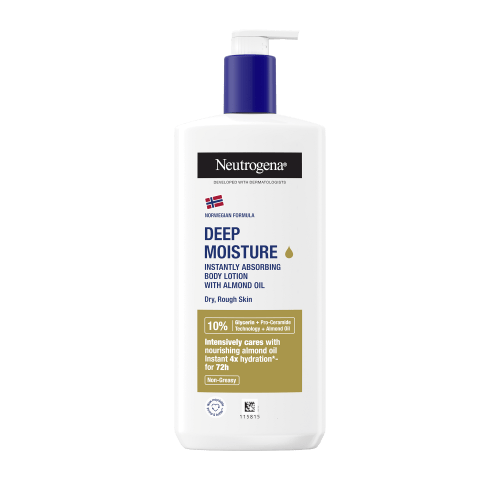 NEUTROGENA® Norská receptura Hloubkově hydratační tělové mléko s mandlovým olejem 400 ml