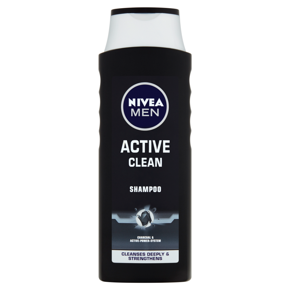 NIVEA Active Clean Šampon pro muže 400 ml