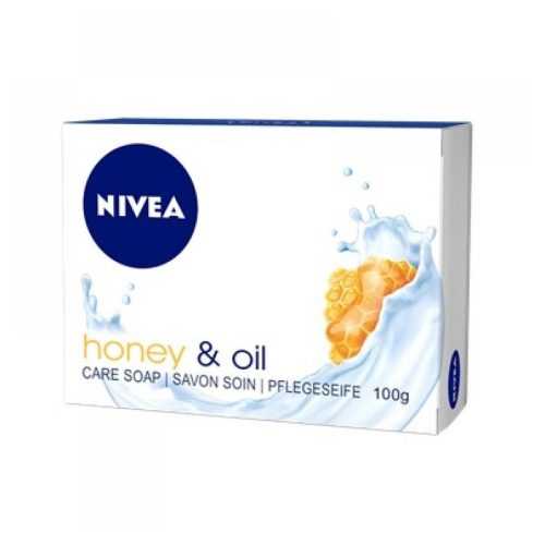 NIVEA Honey & Oil Pečující krémové mýdlo 100 g