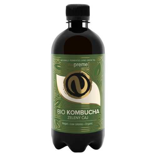 NUPREME Kombucha zelený čaj BIO 400 ml