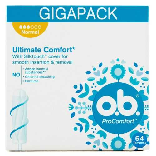 O.B. ProComfort Normal 64 ks