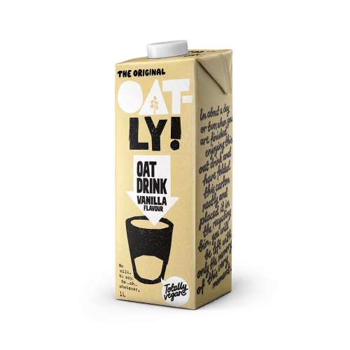OATLY Ovesný nápoj s vanilkovou příchutí 1 litr