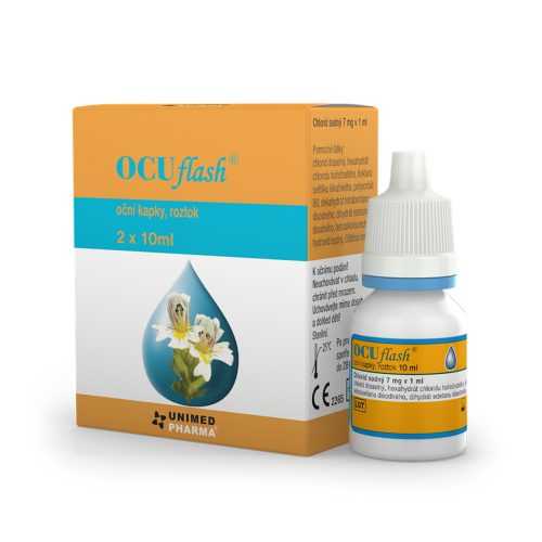 OCUFLASH Oční kapky 2 x 10 ml