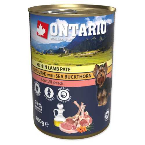 ONTARIO Konzerva jehněčí paté s bylinkami 400 g