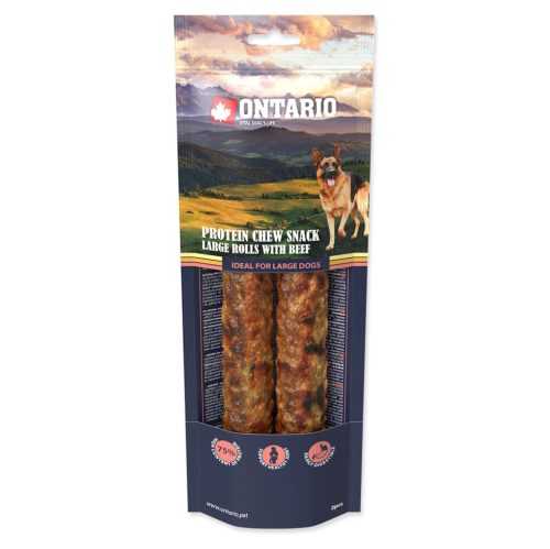 ONTARIOŽvýkací rolka velká Protein hovězí 25