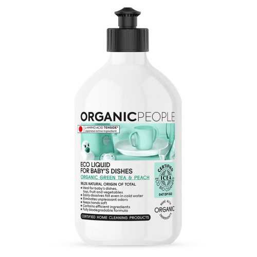 ORGANIC PEOPLE Eko Prostředek na dětské nádobí 500 ml
