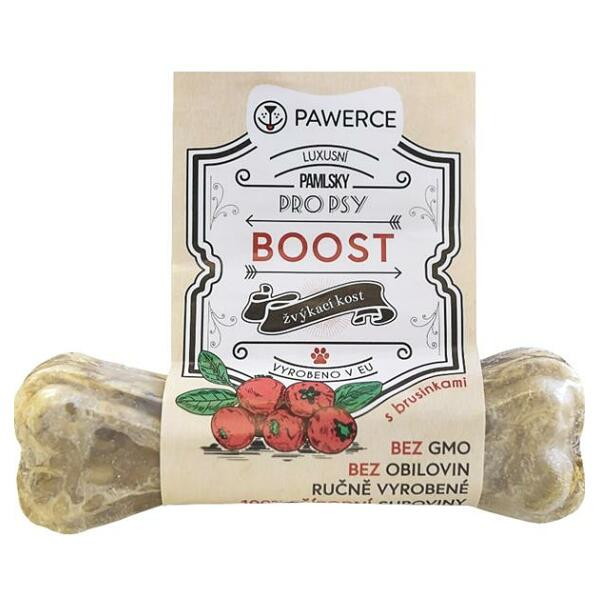 PAWERCE BOOST Žvýkací kost plněná pro psy 1 ks