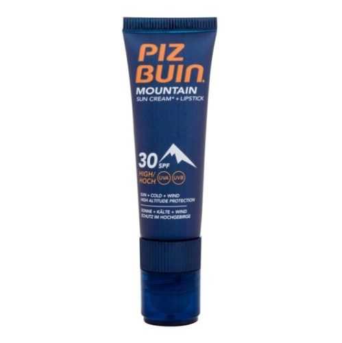 PIZ BUIN Mountain 2v1 opalovací krém a balzám na rty SPF 30