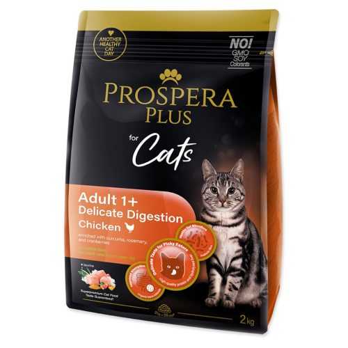 PROSPERA PLUS Adult 1+Chicken Delicate Digestion Krmivo pro kočky 1 kus