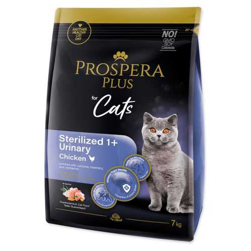 PROSPERA PLUS Sterilized 1+ Chicken Urinary Krmivo pro kočky 1 kus
