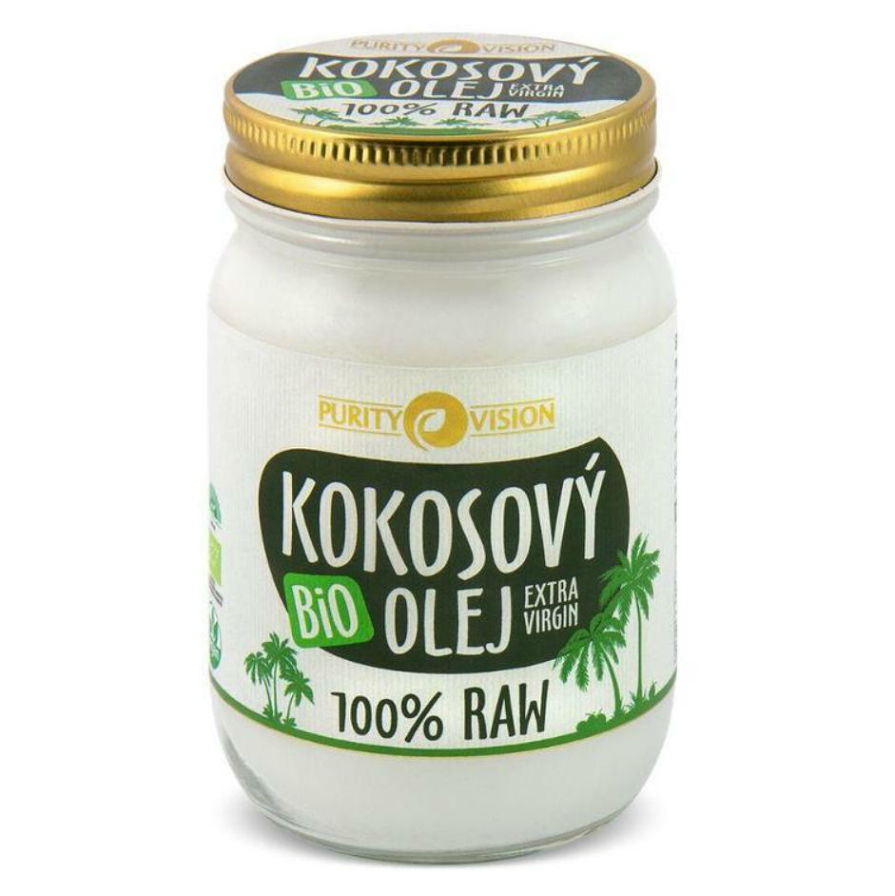 PURITY VISION Raw kokosový olej 370 ml BIO
