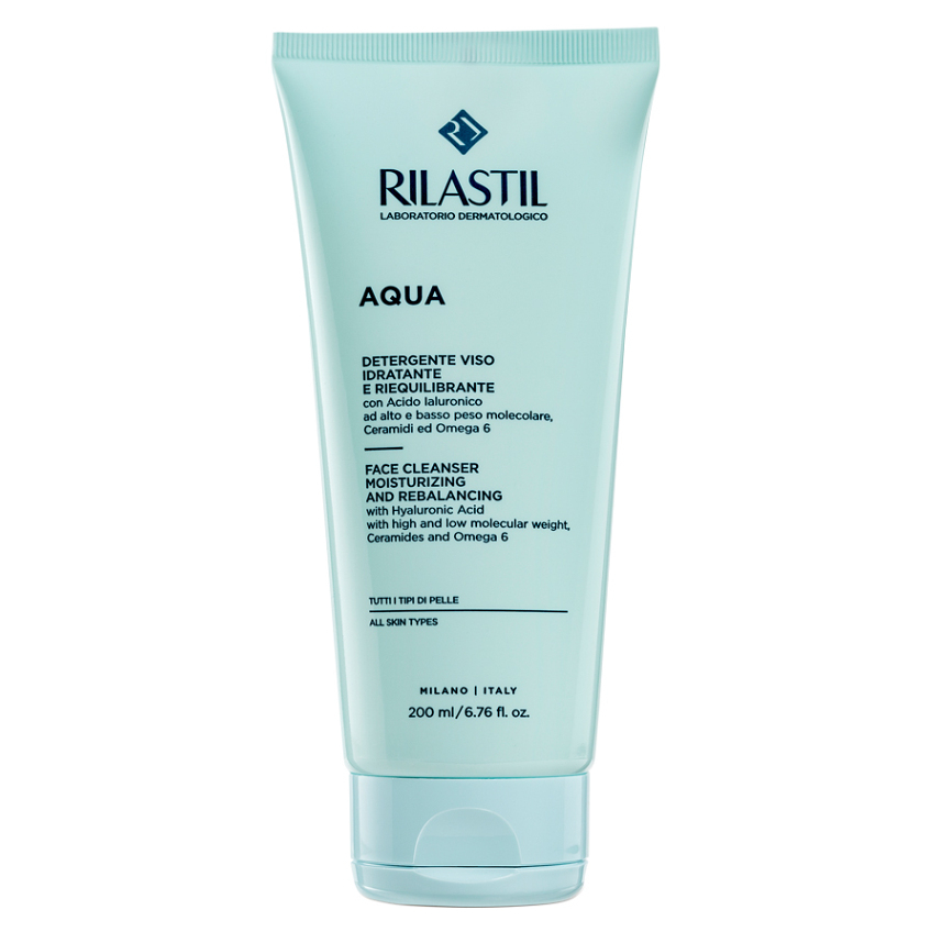 RILASTIL Aqua Čisticí pleťový gel 200 ml