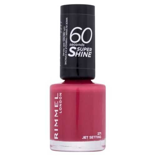 RIMMEL LONDON 60 Seconds Lak na nehty Super Shine 271 Jet Setting 8 ml