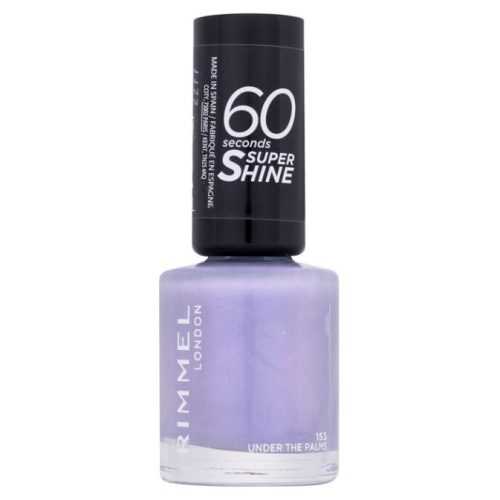 RIMMEL LONDON 60 Seconds lak na nehty Super Shine 153 Under The Palms 8 ml