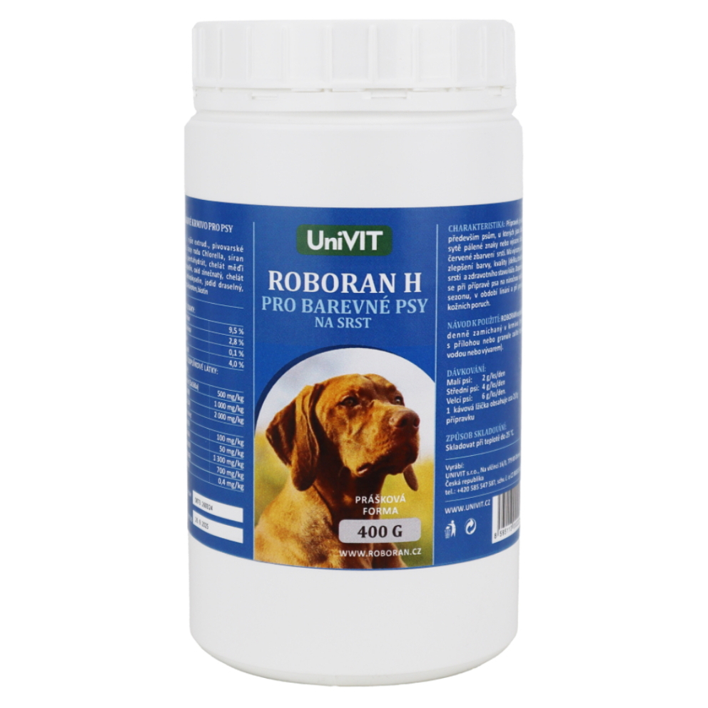 ROBORAN H pro barevné psy prášek 400 g