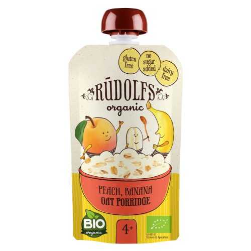 RUDOLFS Bio kapsička broskev