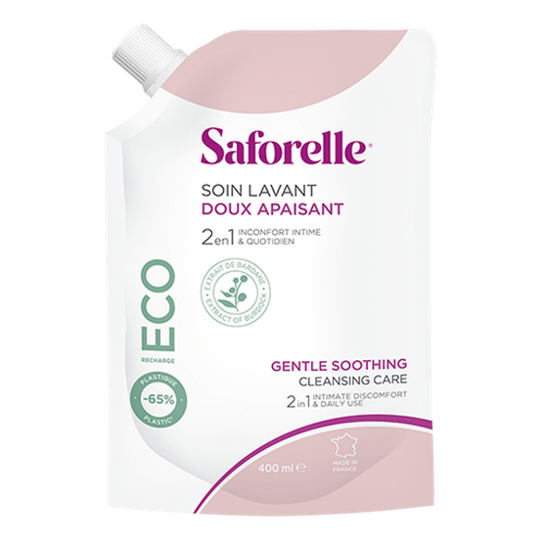 SAFORELLE Jemný mycí gel ECO pack 400 ml