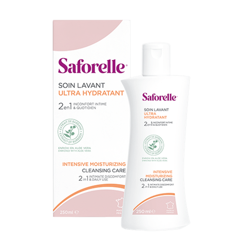 SAFORELLE ULTRA hydratační gel pro intimní hygienu 250 ml
