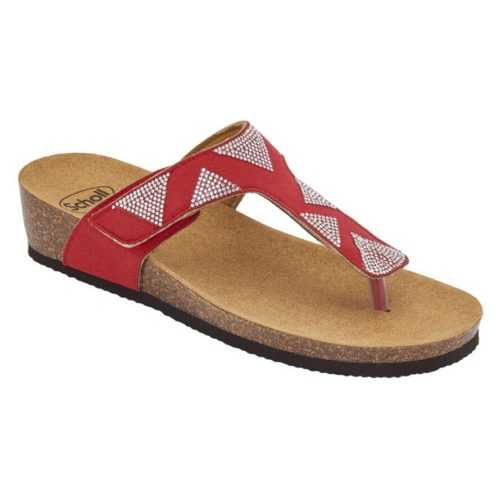SCHOLL Dubaj flip-flop dámské žabky červené