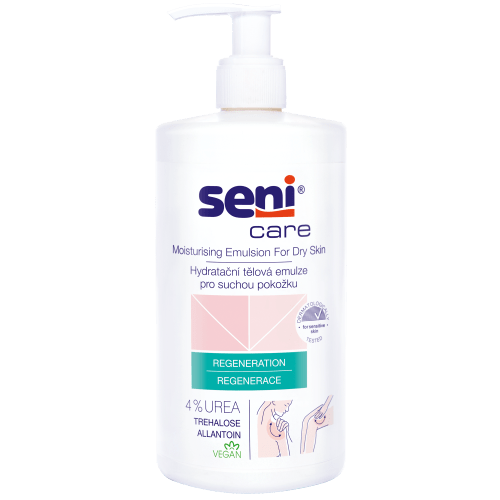 SENI Care Hydratační tělová emulze 4% urea 500 ml