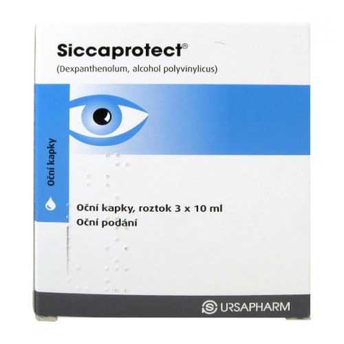 SICCAPROTECT  3X10ML Oční kapky