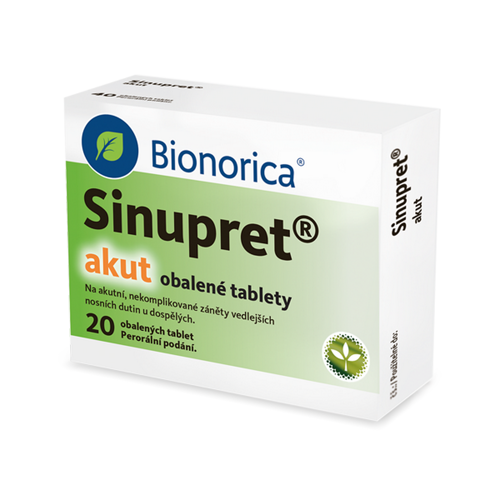 SINUPRET Akut 160 mg 20 tablet
