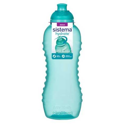 SISTEMA Hydrate Láhev Squeeze Twist ‘n’ Sip zelená 460 ml