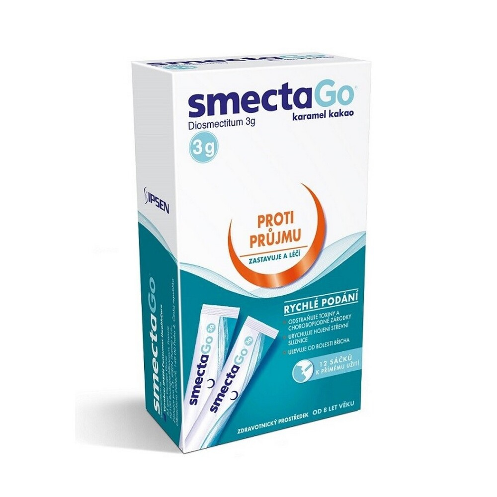 SMECTAGO Karamel kakao 12 sáčků 3 g