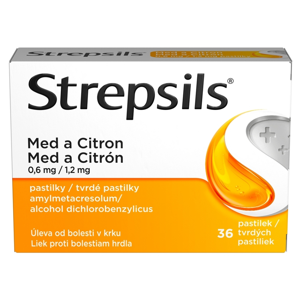STREPSILS Med a citron 0
