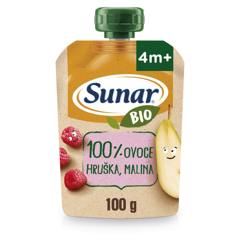SUNAR Ovocná kapsička hruška